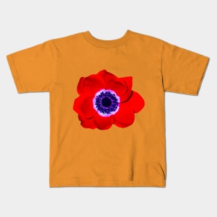 Red Anemone Kids T-Shirt